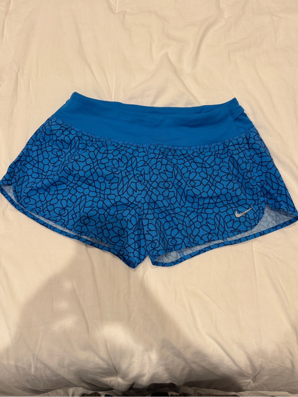 Nike Women's Blue Athletic Running Shorts